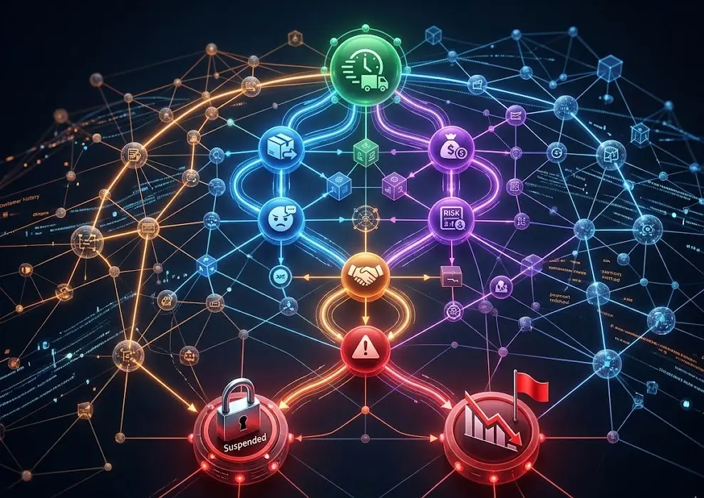 Risk Topology Flowchart: How API Latency Triggers Payment Gateway Freezes