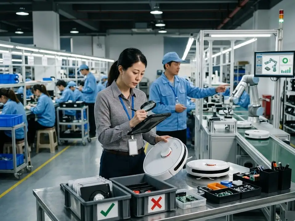 Inspección de control de calidad de agentes privados y mejoras a nivel de fábrica