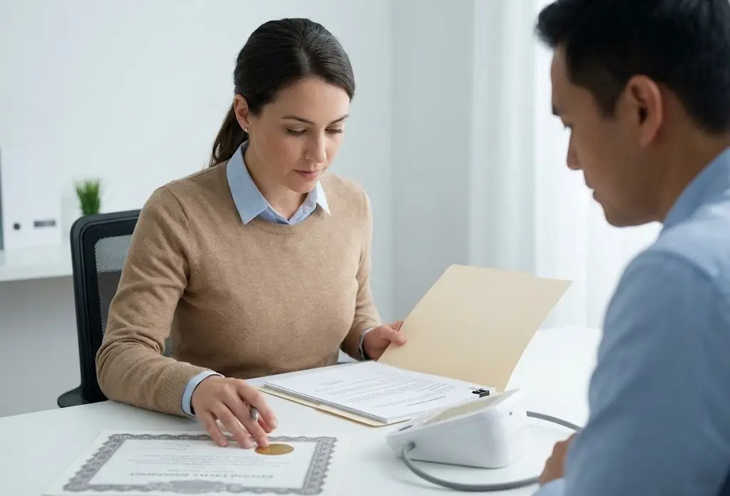 Medical device certification and B2B compliance audit report verification