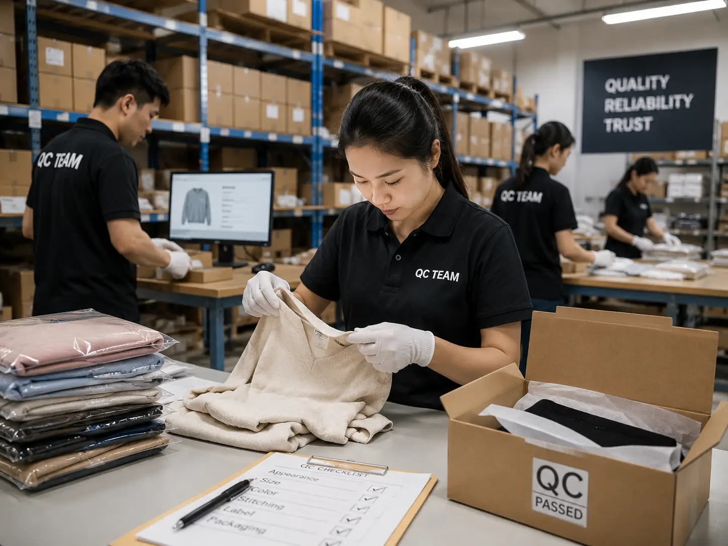Private dropshipping agent fulfillment center and dedicated quality control team