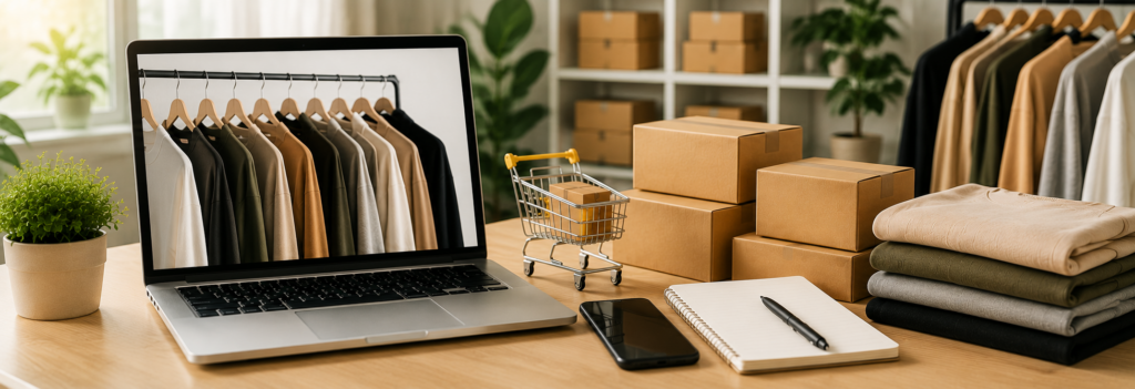 how to start a dropshipping clothing business